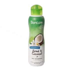 TropiClean Lime & Coconut, DeShedding shampoo, 355ml