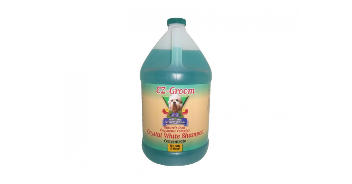 EZ Groom Crystal White Shampoo 3 8 L Findogs Oy
