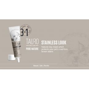 TAURO pro line, pure nature, Stainless Look 3in1, Natural Clay Mask