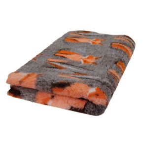 Kumipohjainen karva-alusta, Foxy Fur, Kettu