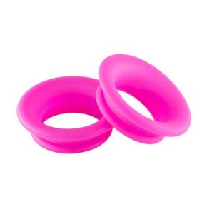 Tauro Pro Line, pehmeä sormikumi trimmaussaksiin (iso, halkaisija n.25mm), 1kpl Pinkki
