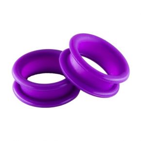 Tauro Pro Line, pehmeä sormikumi trimmaussaksiin (pieni, halkaisija 18mm), 1kpl Lila