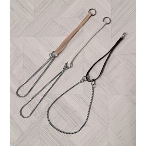 Puolikuristava ohut 2mm snake- ketju, kiristysosa 5mm litteä vahattu puuvilla