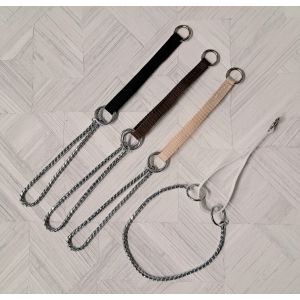 Puolikuristava 3,5mm snake- ketju, kiristysosa 10mm litteä nylon