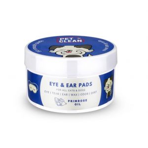 Pet Clean Eye & Ear pads, silmä- ja korvapuhdistuspyyhkeet 50kpl