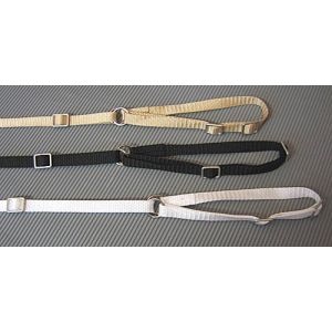 Puolikuristava talutinsetti, nylonia, leveys 10mm